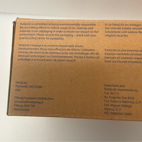 PARTYLITE Set Of 3 Woodland Animals Fox Owl Deer Tea light Cups Ivory Bisque NWT - Picture 9 of 11